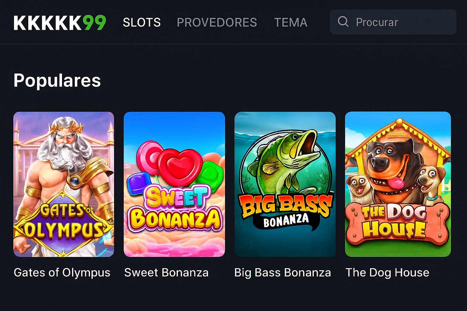 Jogos de Slot no Casino Online KKKKK99