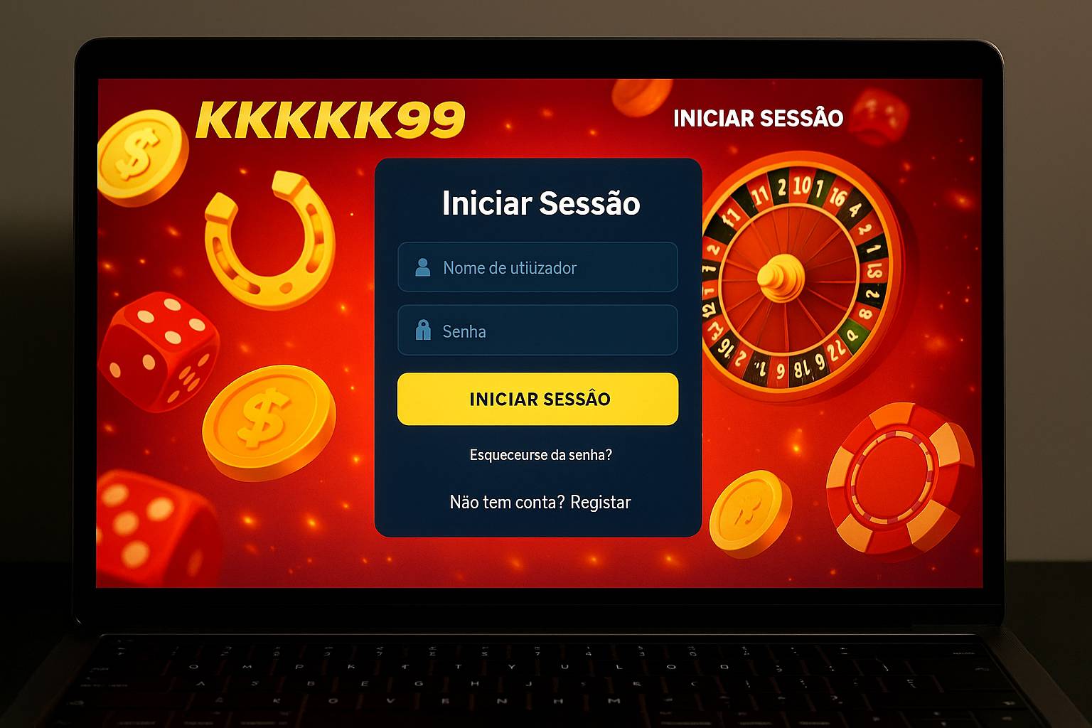 Login no Cassino KKKKK99