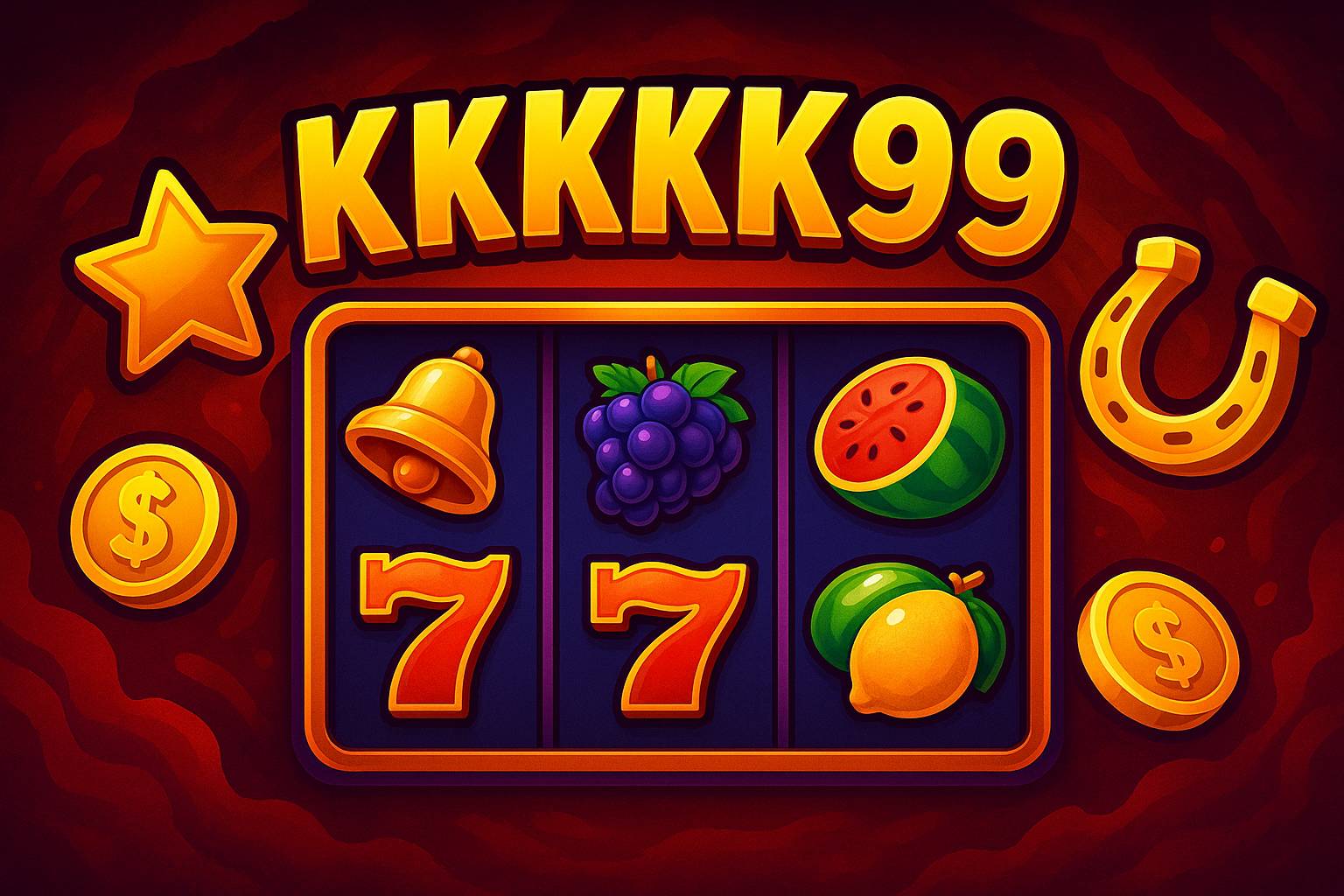 Explore o mundo das slot machines no KKKKK99 Casino